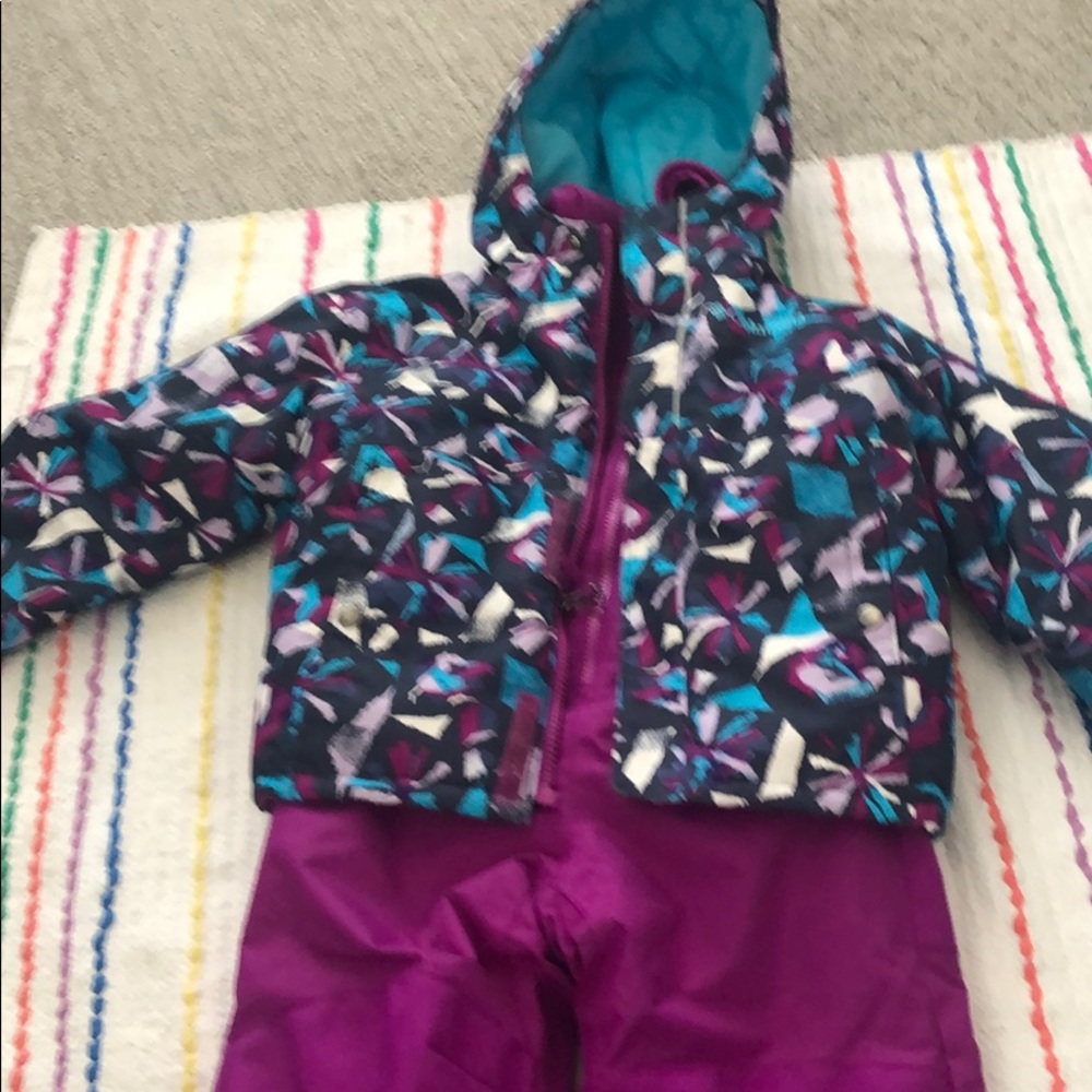 Snow clothes for a girl